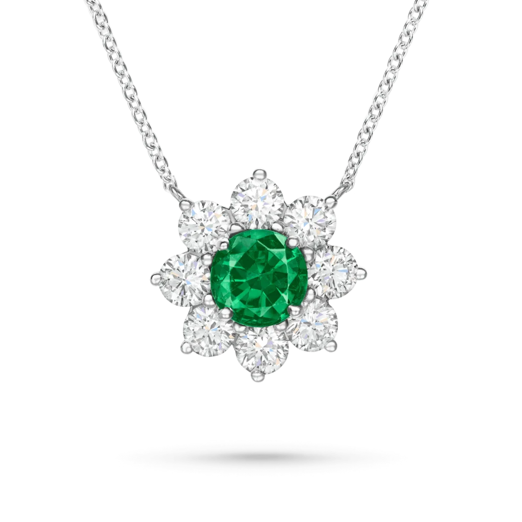 Wisiorek Ze Szmaragdem Harry Winston